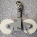Double Sheave Cable Hanging Pulley Block